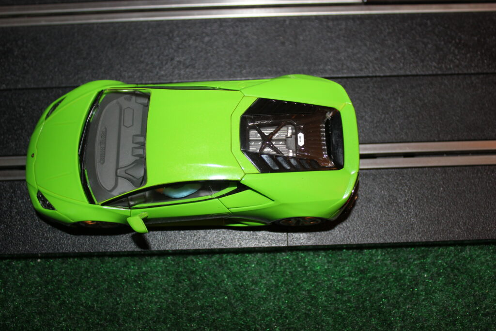 Green Lamborghini