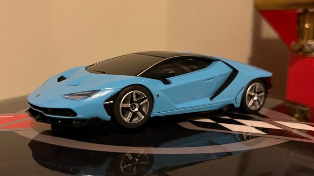 Toy Car Blue 1/32 Scalextric Lamborghini