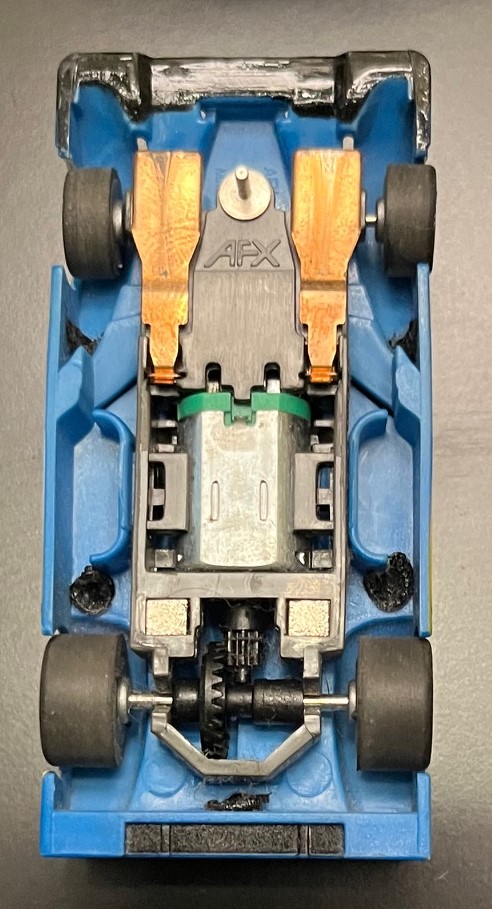 AFX Slot Car Bottom