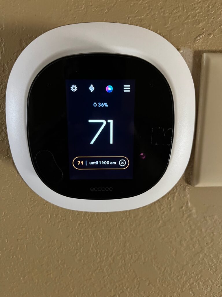 How to use ecobee thermostat in an efficient way?