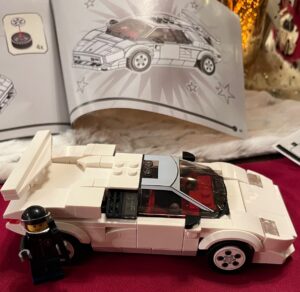 Finished My White Countach Lego Lamborghini; Big Achievement